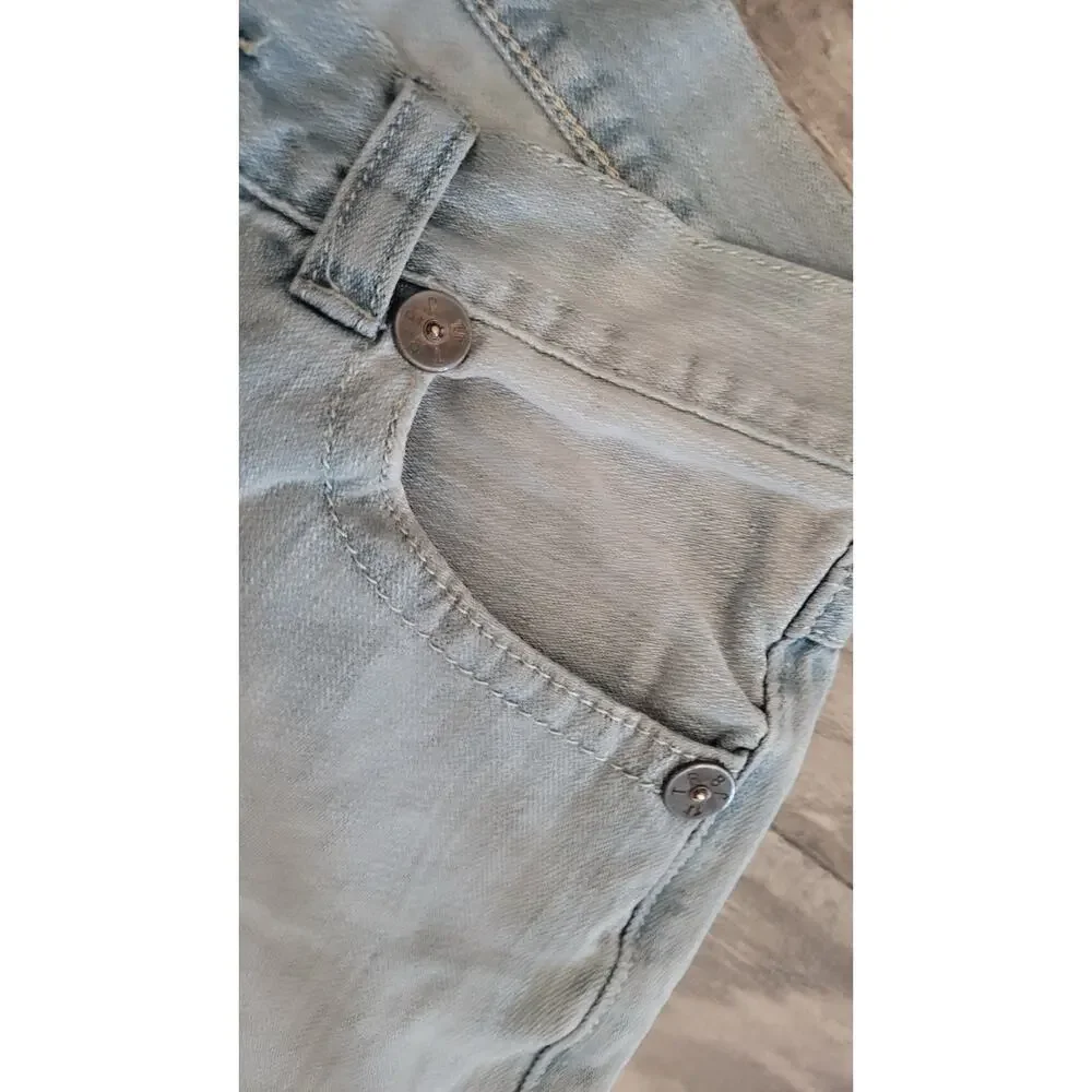 True Religion Billy Super T Light Wash Jeans Men's 34 USA Y2K 33x29